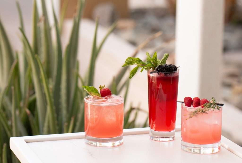 The Berry Edit three summer mocktails