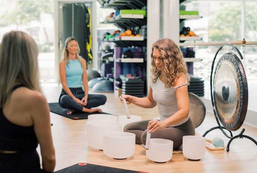 sound healing session